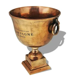 Prijzenbeker champagnekoeler koperbruin