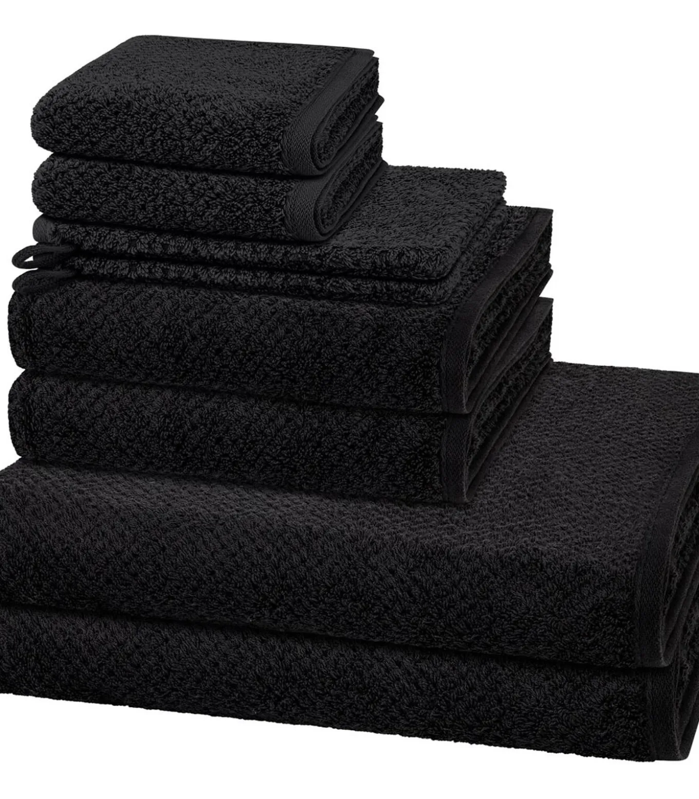 Pure 8-delige handdoekenset