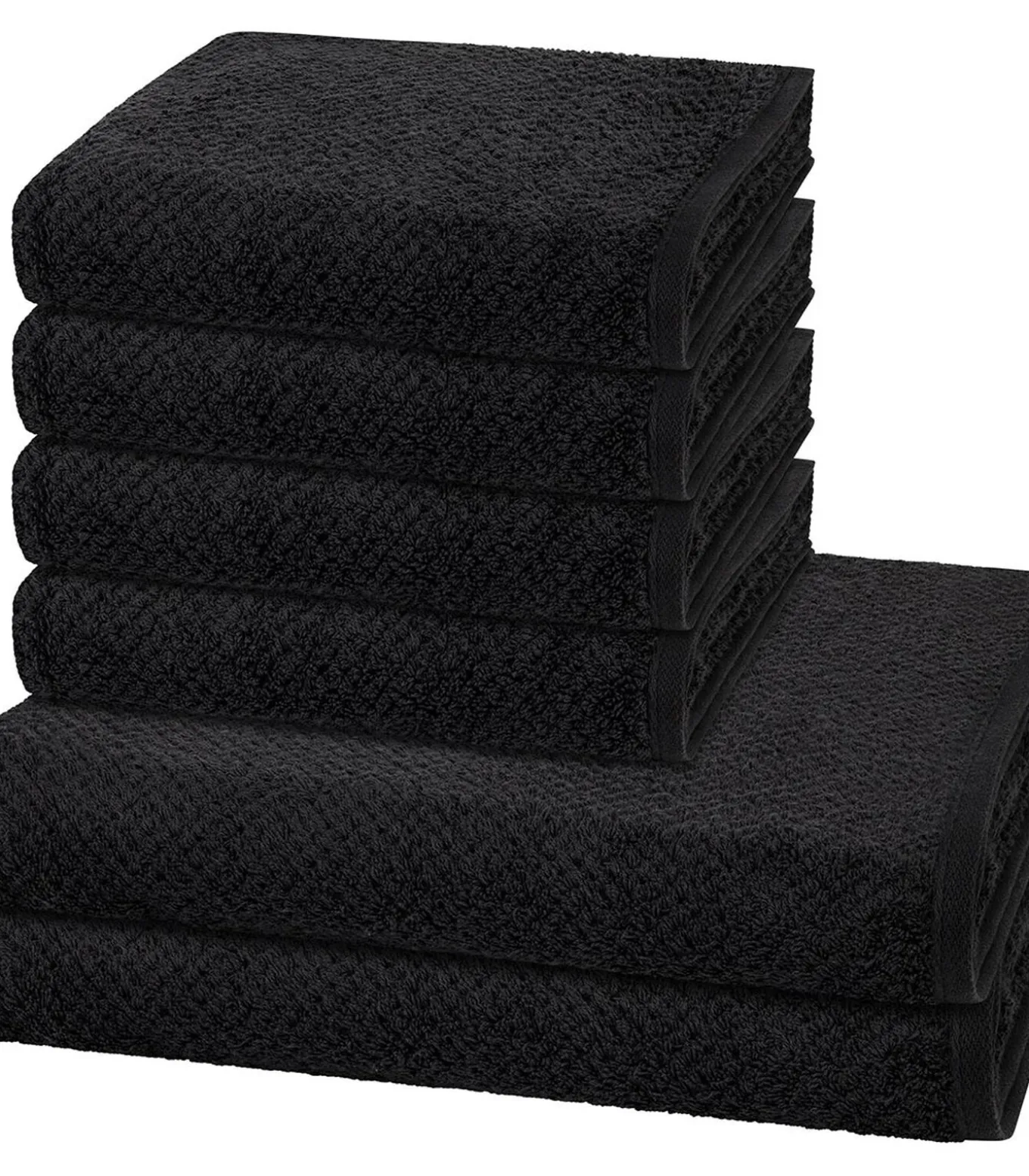 Pure 6-delige handdoekenset