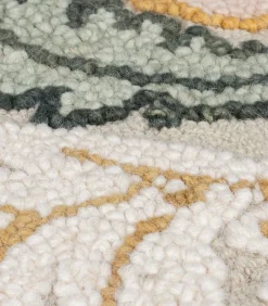 Puur wollen florale stijl tapijt ZINNIA