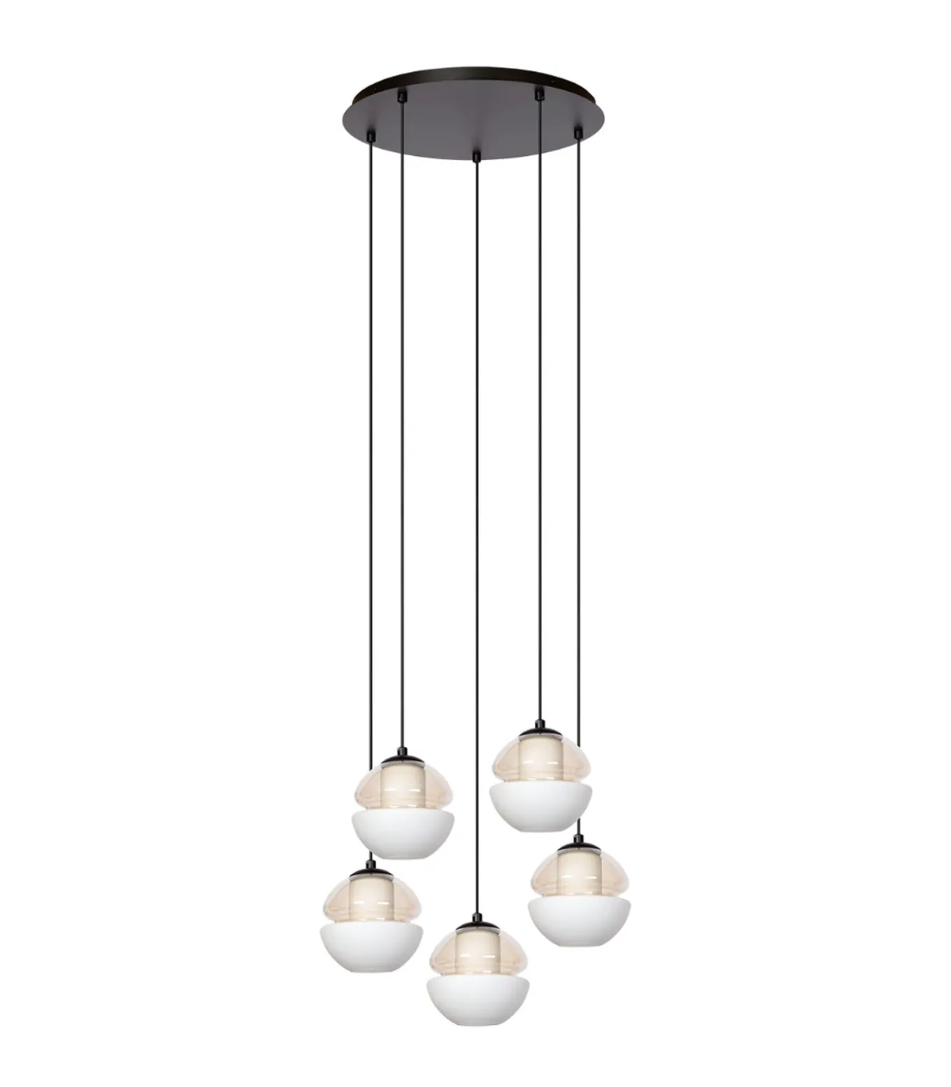 Reese 5 - Hanglamp - Zwart