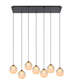 Reese 7 - Hanglamp - Zwart