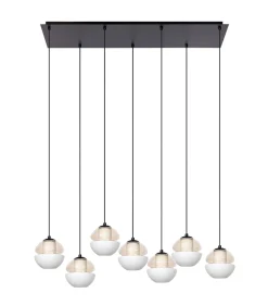 Reese 7 - Hanglamp - Zwart