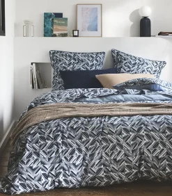 Reflets - Laken in katoen perkal met print