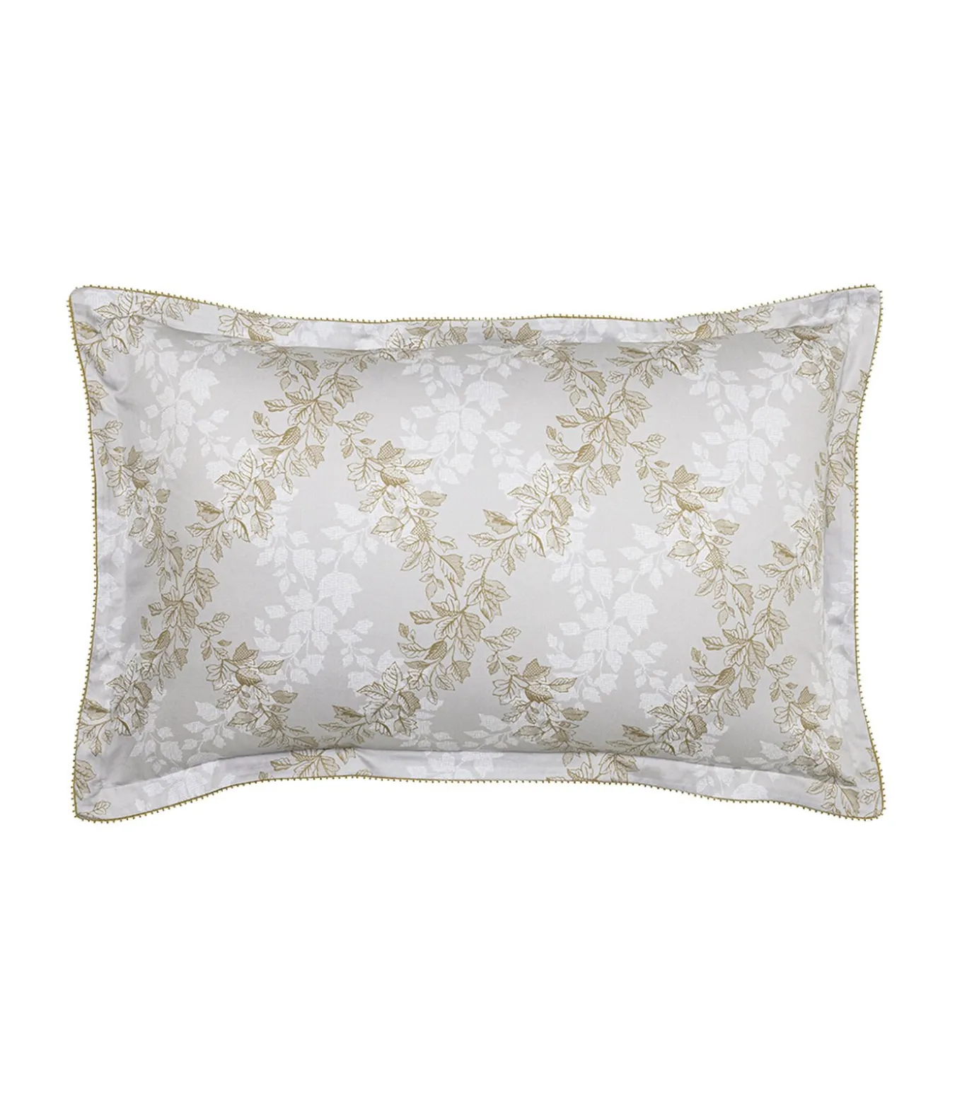 Rocaille - Kussensloop in katoen satijn met print