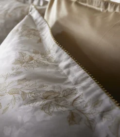 Rocaille - Kussensloop in katoen satijn met print