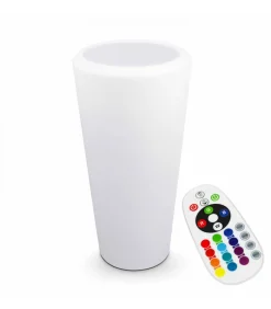 Ronde LED verlichte vaas