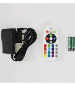 Ronde LED verlichte vaas