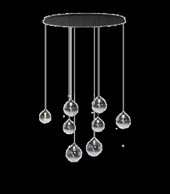 Rosado 8 - Hanglamp - Zwart