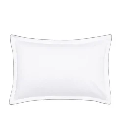 Saison - Kussensloop in katoen satijn met print