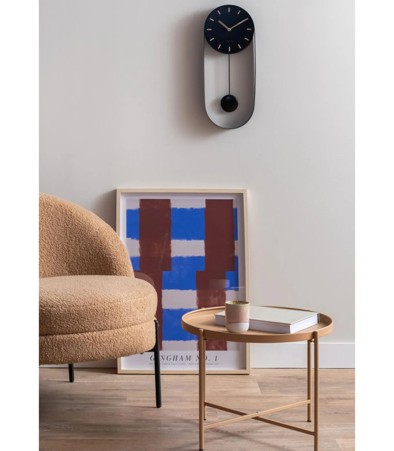 Salontafel Meseta - Bruin - 50x50x38.5cm