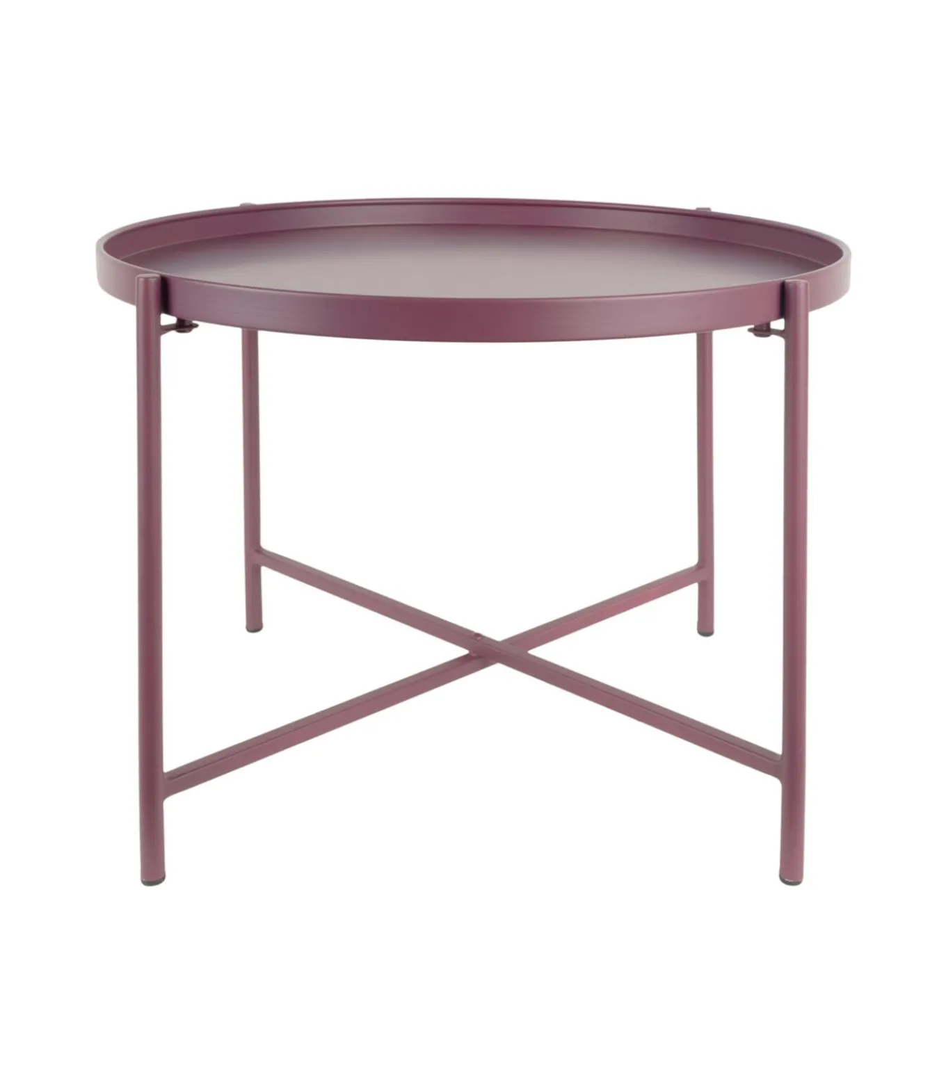 Salontafel Meseta - Paars - 50x50x38.5cm