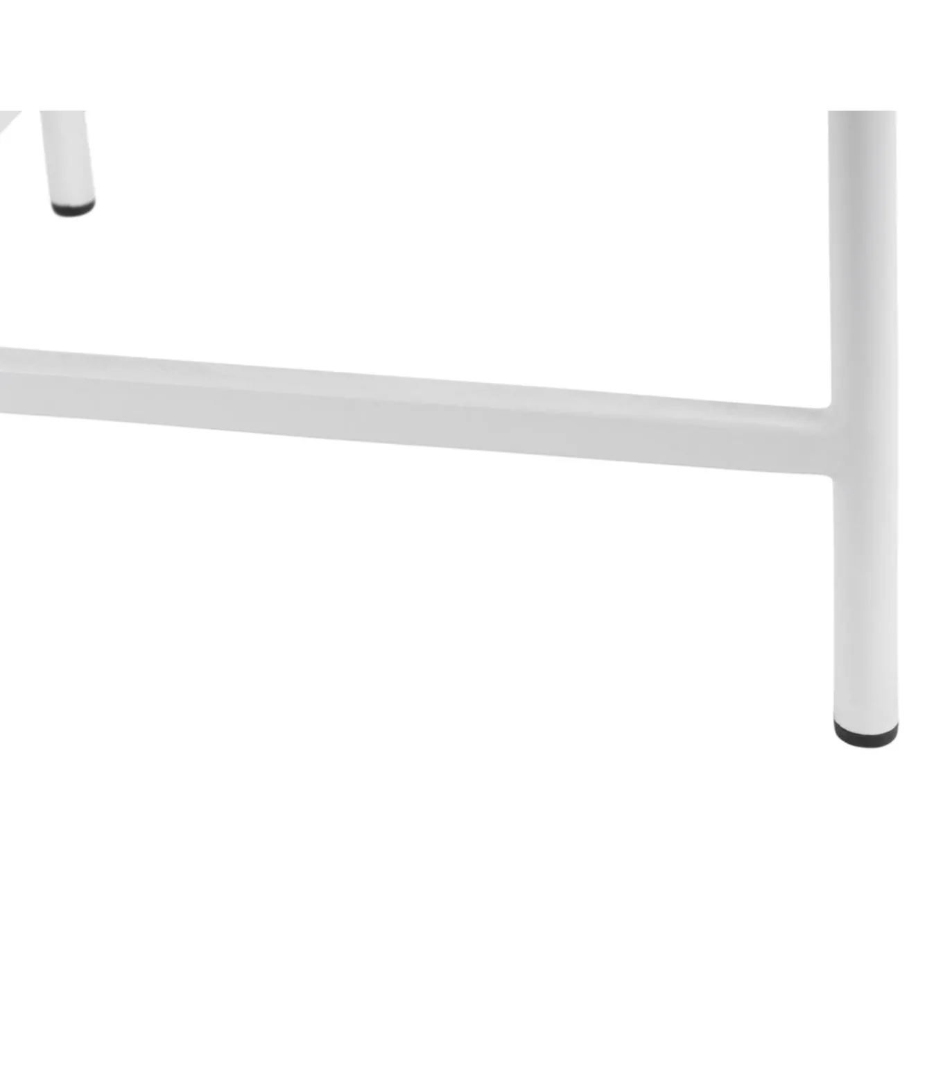 Salontafel Meseta - Wit - 50x50x38.5cm