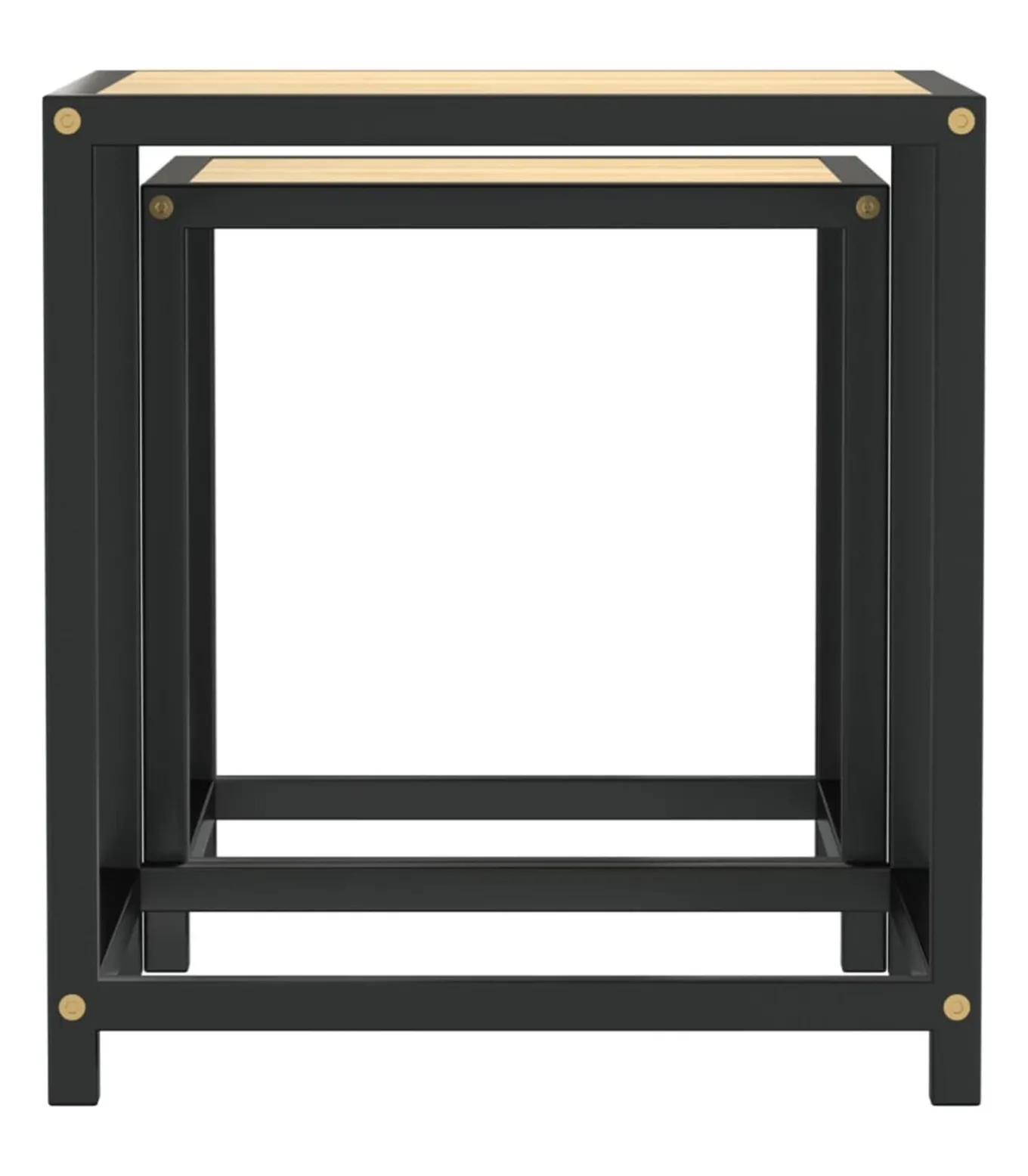 Salontafels 2 st MDF sonoma eikenkleurig