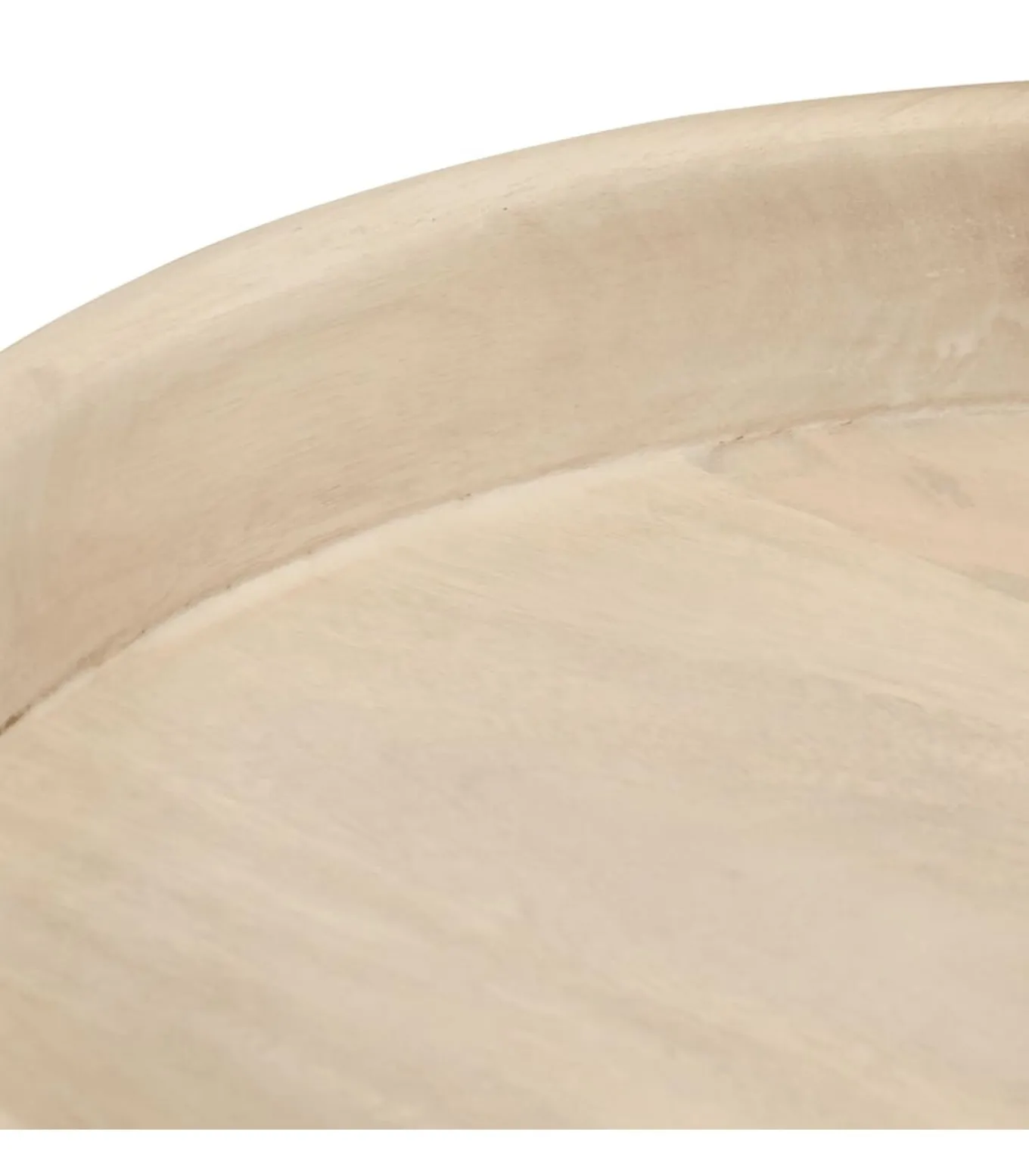 Salontafels 3 st rond massief mangohout