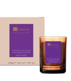 Sandelhout & Bergamot Geurkaars 200g