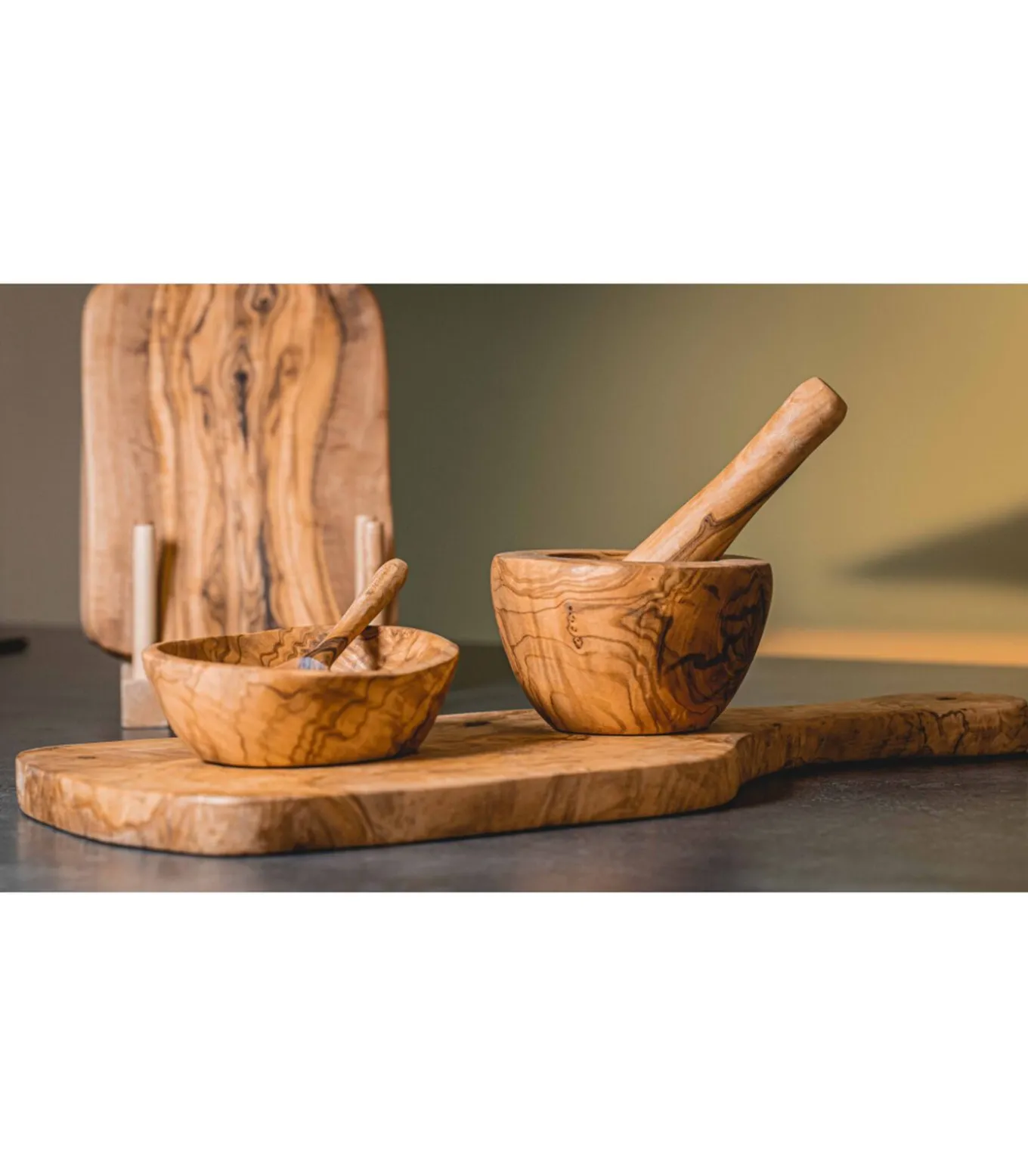 Sauslepel Tunea - Olijfhout - 30 cm