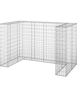 Schanskorf voor containers 180x100x110 cm gegalvaniseerd staal