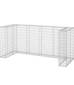 Schanskorf voor containers 254x100x110 cm gegalvaniseerd staal