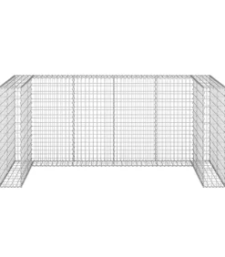Schanskorf voor containers 254x100x110 cm gegalvaniseerd staal