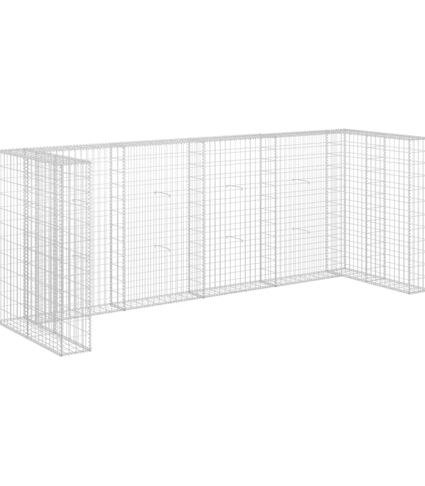 Schanskorfmuur containers 320x100x120 cm gegalvaniseerd staal