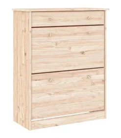 Schoenenkast ALTA 77x35x96 cm massief grenenhout