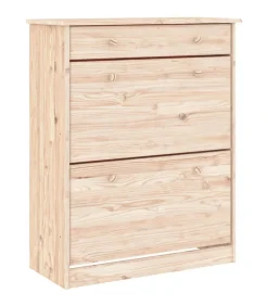 Schoenenkast ALTA 77x35x96 cm massief grenenhout