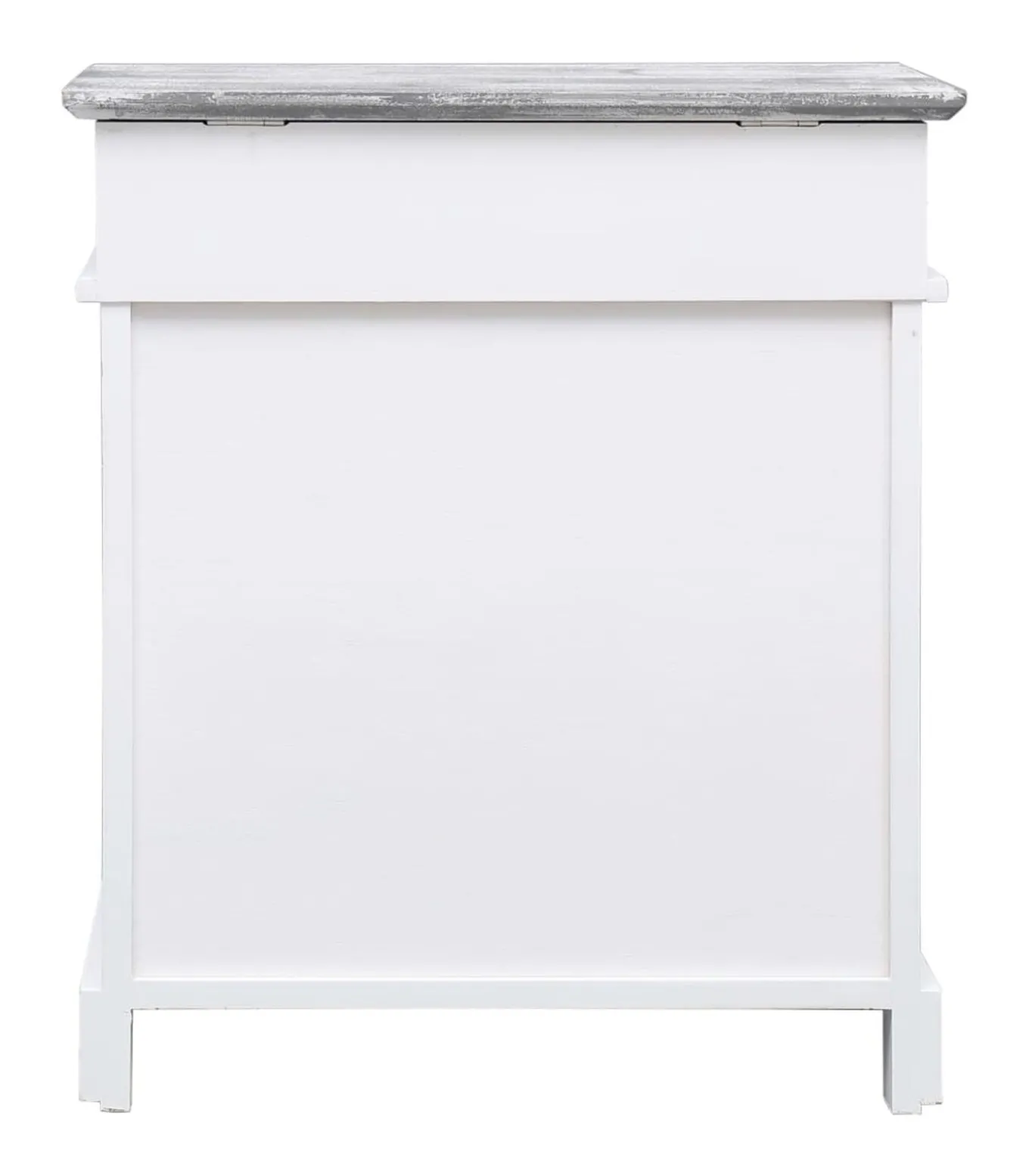 Schoenenkast 50x28x58 cm paulowniahout grijs