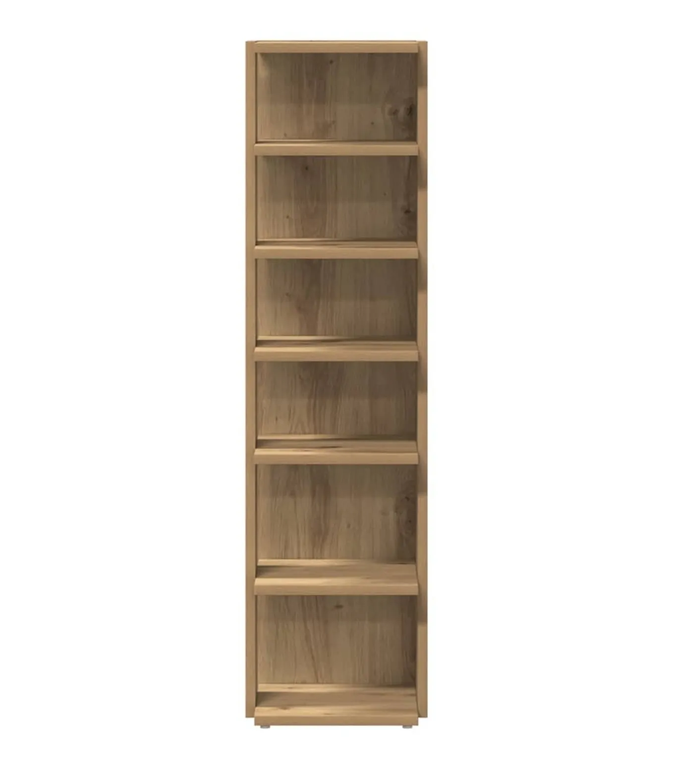 Schoenenkasten 2 st 28x27x102 cm bewerkt hout artisanaal eiken