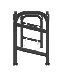 Schoenenrek met 2 schappen verlengbaar 119x24x37 cm