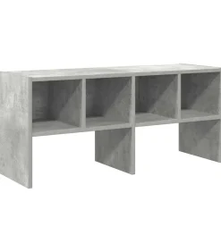 Schoenenrek stapelbaar 89,5x30x40 cm betongrijs