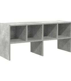 Schoenenrek stapelbaar 89,5x30x40 cm betongrijs