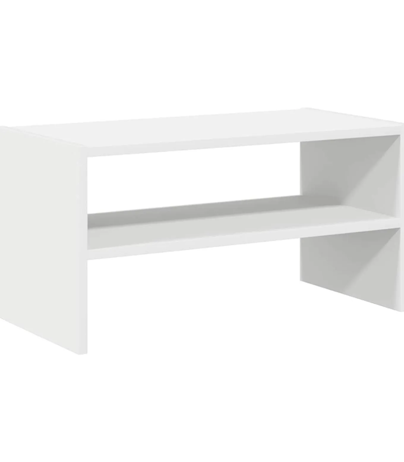 Schoenenrek stapelbaar 60x30x30,5 cm wit