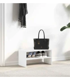 Schoenenrek stapelbaar 60x30x30,5 cm wit