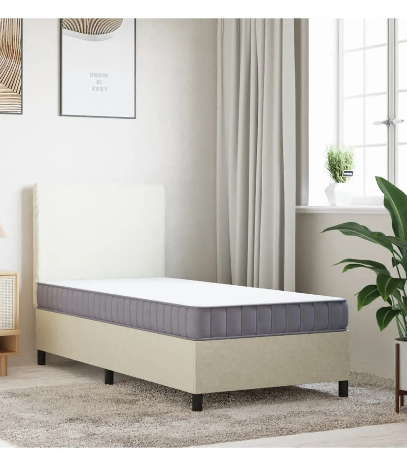 Schuimmatras middelzacht 80x200 cm