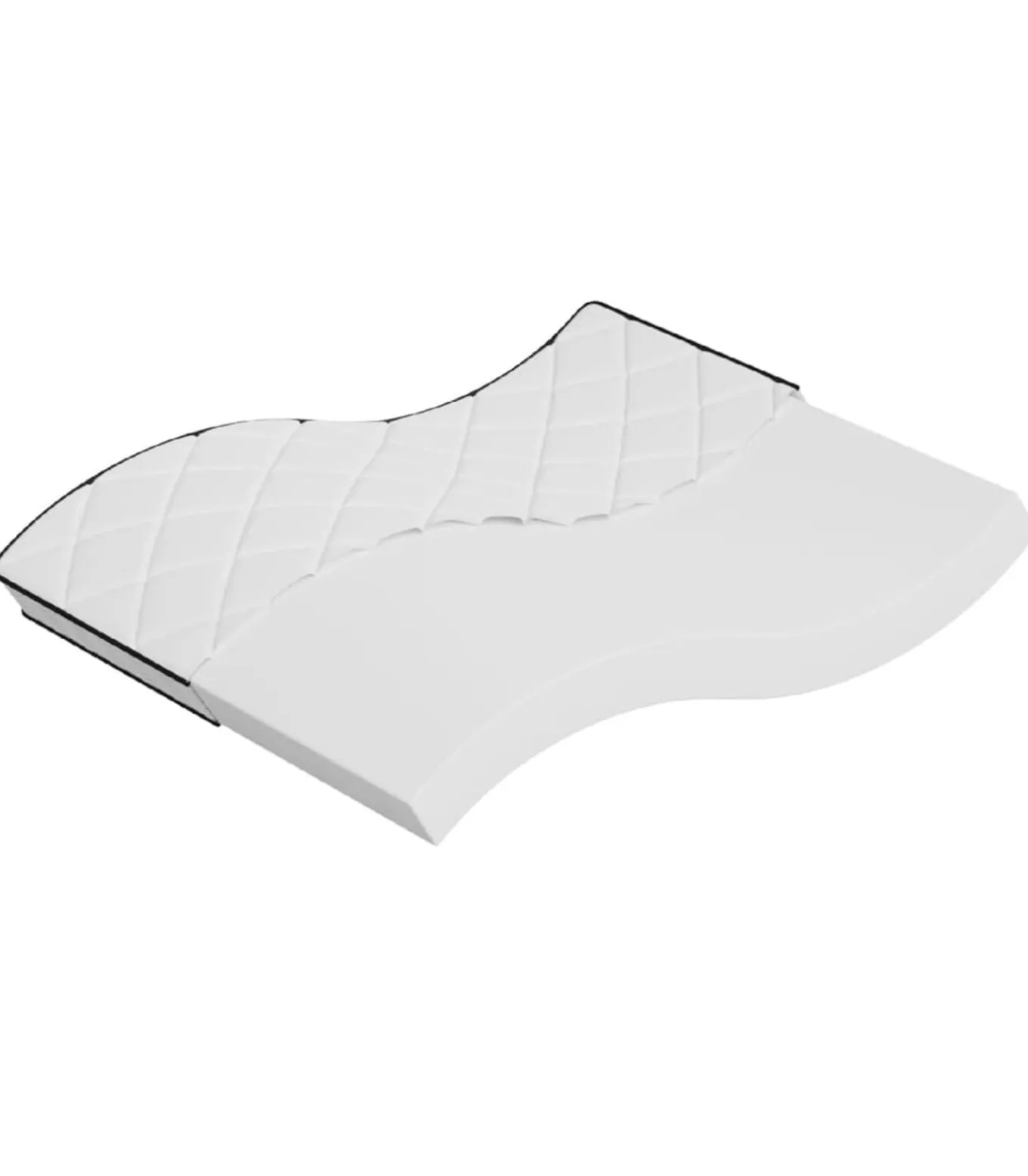 Schuimmatras middelzacht 160x200 cm