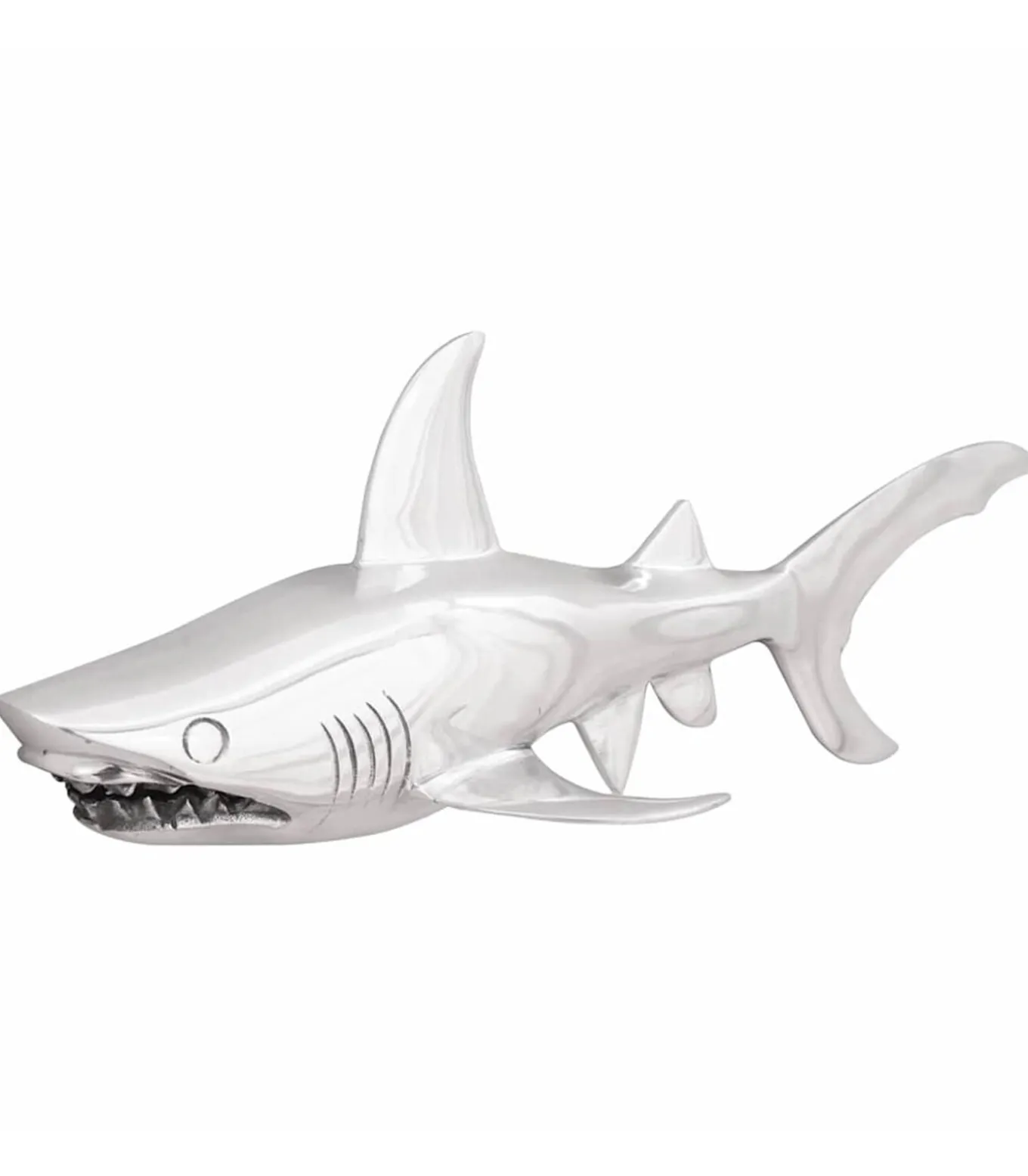 Sculptuur Zilver 68 x 20 x 24 cm Aluminium