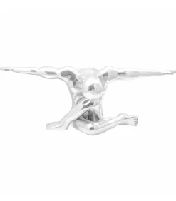 Sculptuur Zilver 91,5 x 32 x 33 cm Aluminium