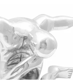 Sculptuur Zilver 91,5 x 32 x 33 cm Aluminium