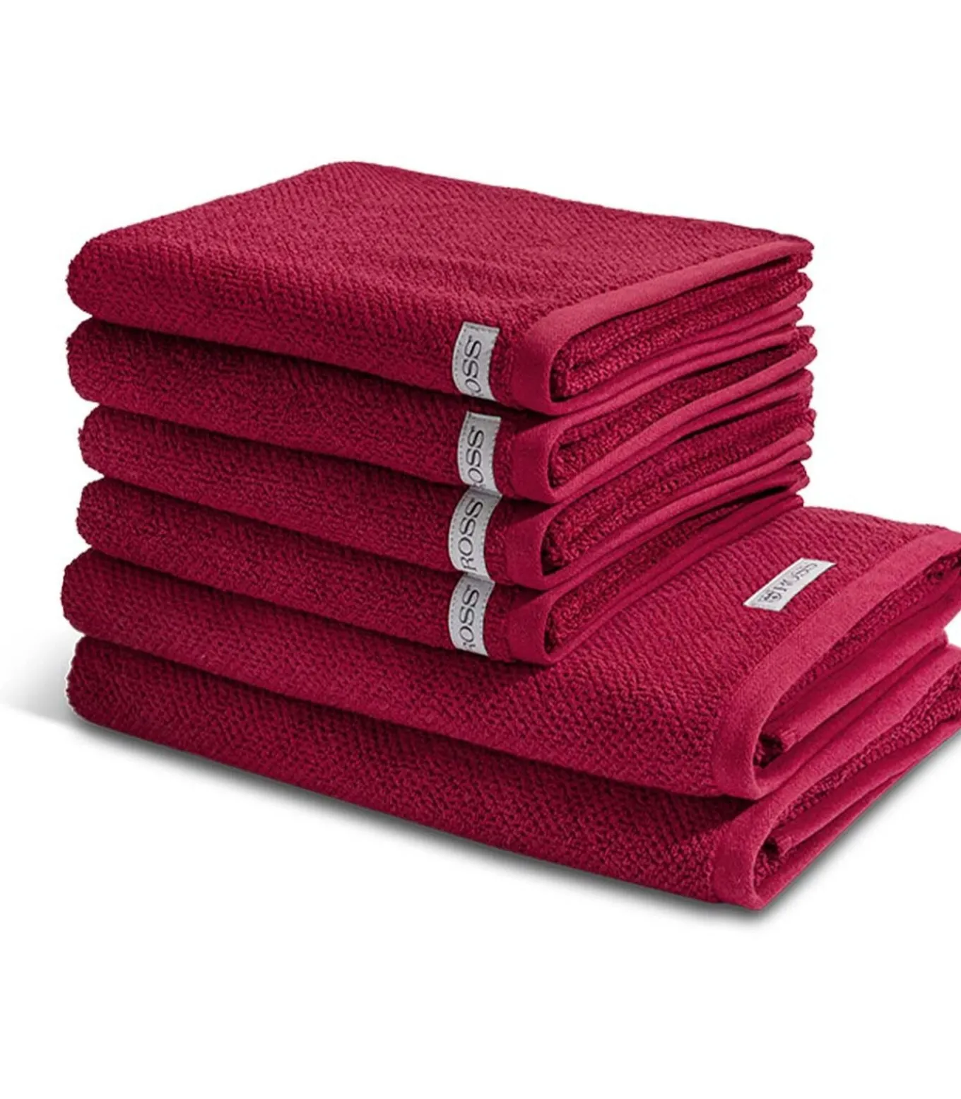 Selection - Organic Cotton 6-delige handdoekenset