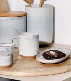 Serveerschaal 33,5x18cm beige Cameo - (x2)