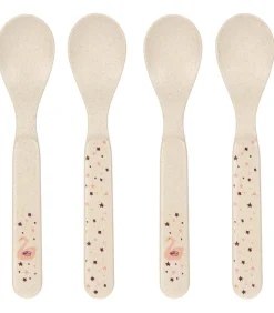 Set van 4 babylepels Little Water Cygne