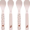 Set van 4 babylepels Little Forest Lapin