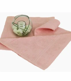 Set van 3 gasthanddoekjes 30x30 katoen badstof