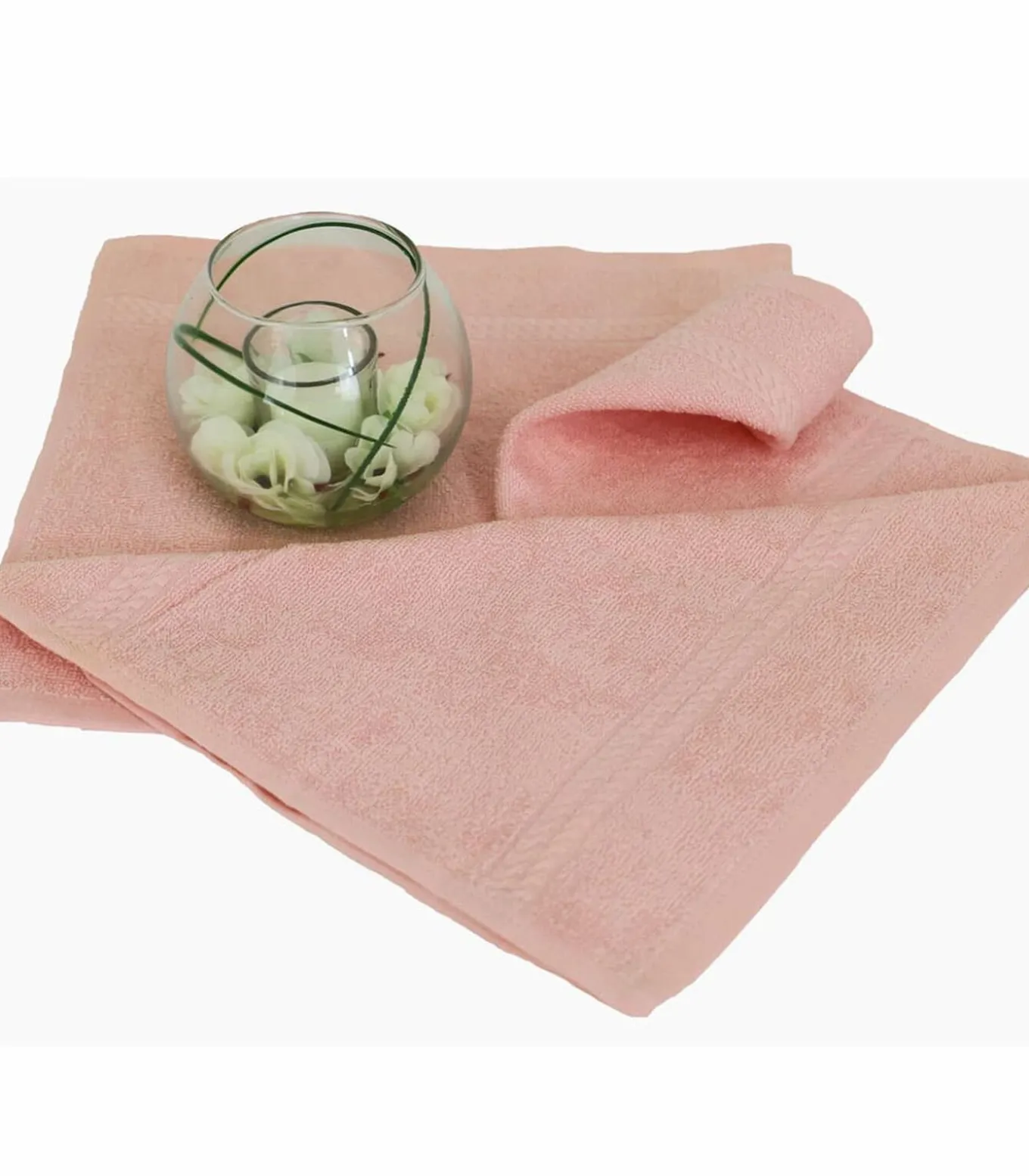 Set van 3 gasthanddoekjes 30x30 katoen badstof