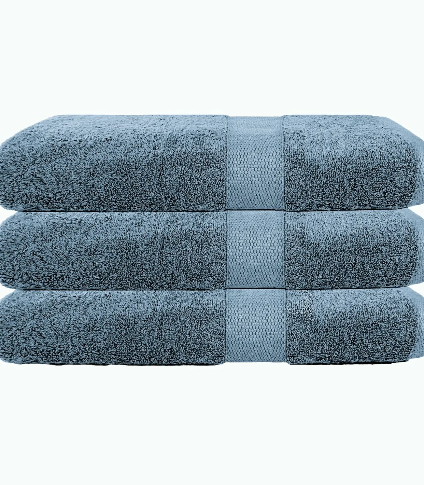 Set van 3 handdoeken badstof 50x90 cm 500 gr/m²