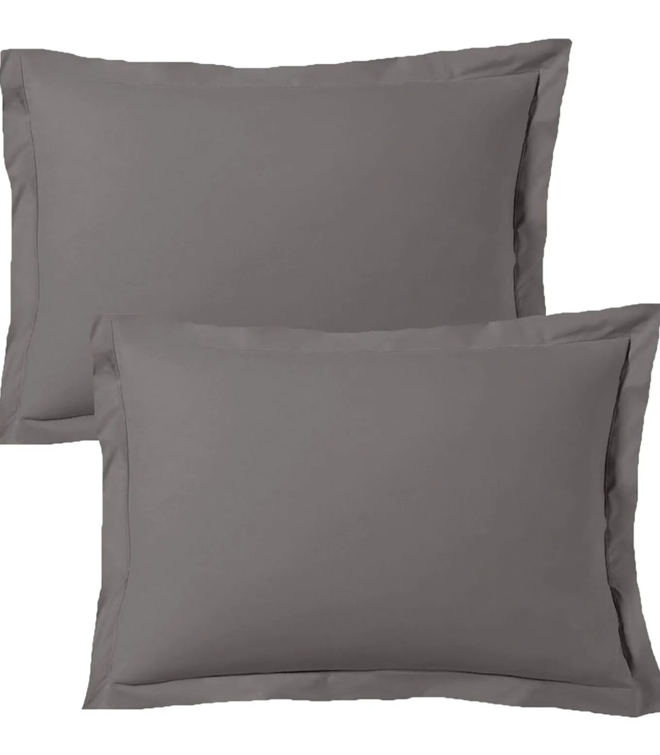 set van 2 kussenslopen katoensatijn