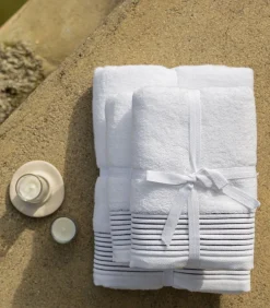 Set van 2 Premium Handdoeken PURE ELEGANCE. Biologisch katoen