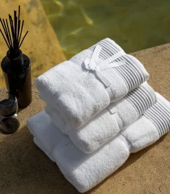 Set van 6 Premium Handdoeken PURE ELEGANCE (2-30x50cm, 2-50x100cm, 2-70x140cm)