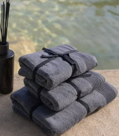 Set van 6 Premium Handdoeken SOOTHING SHADOWS (2-33x50cm, 2-50x100cm, 2-100x150cm)